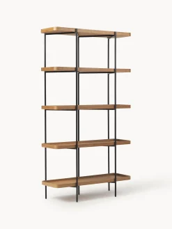 Estanteria Grande De Madera Y Metal Renee