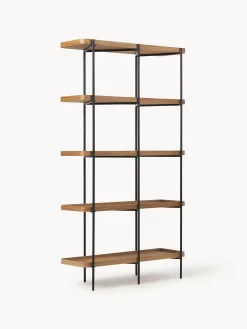 Estanteria Grande De Madera Y Metal Renee