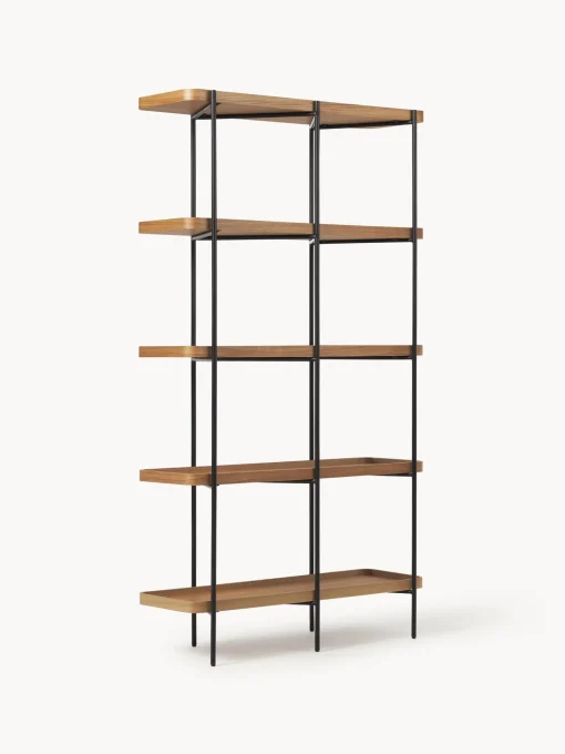 Estanteria Grande De Madera Y Metal Renee