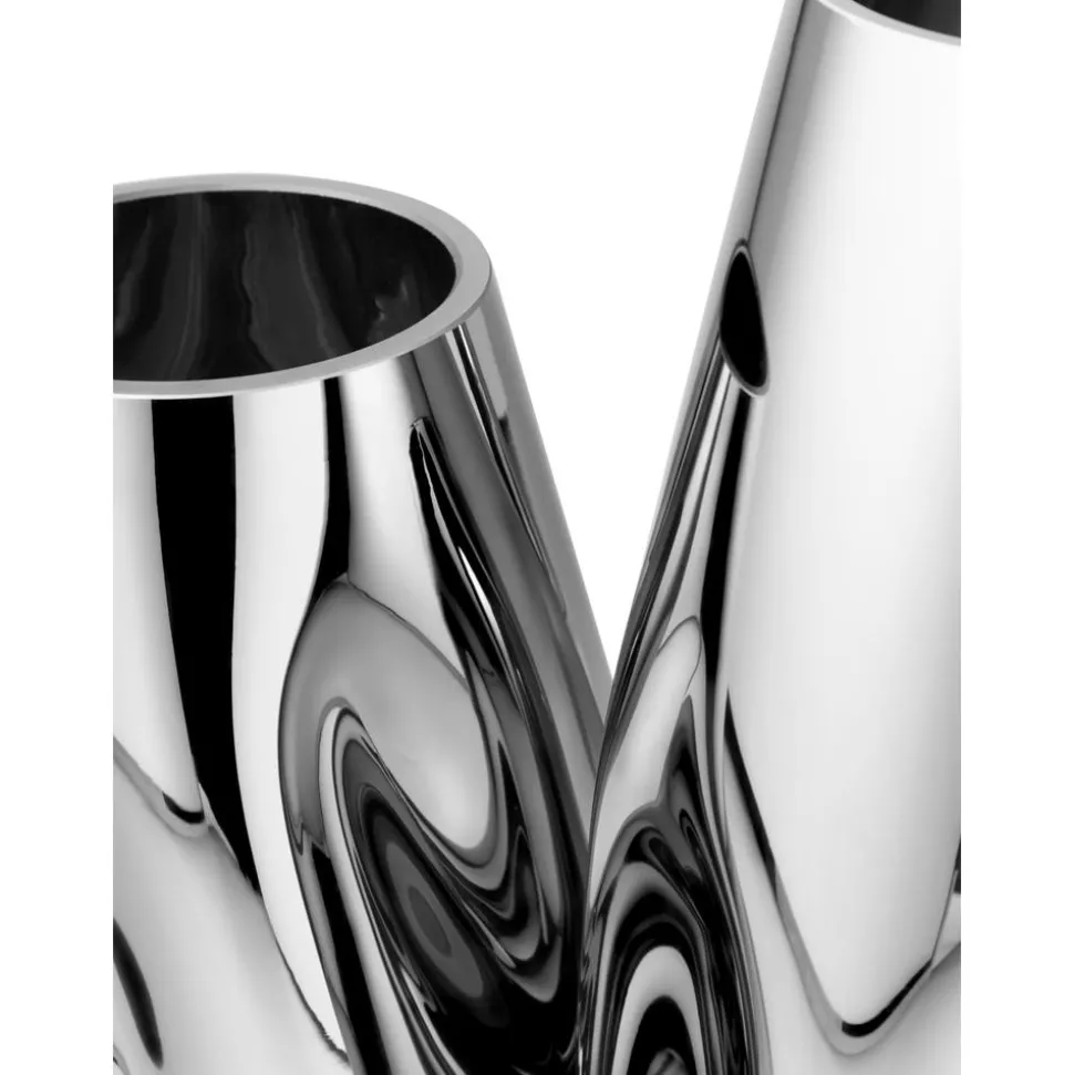 Jarron Grande De Vidrio Soplado Artesanalmente Mirror