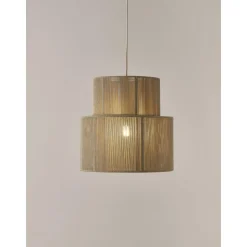 Lampara De Techo De Lino Lace