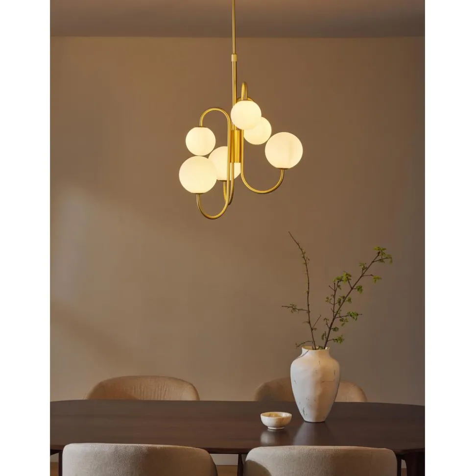 Lampara De Techo De Vidrio Avalee