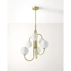 Lampara De Techo De Vidrio Avalee