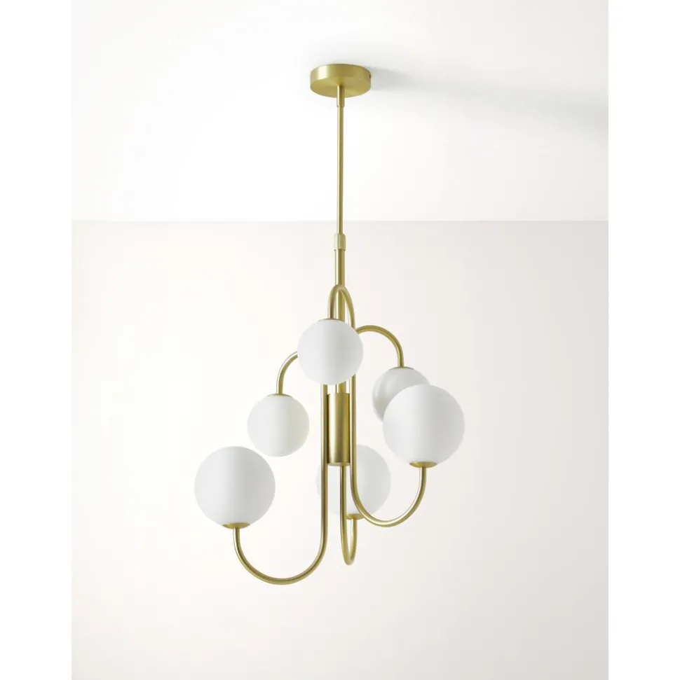 Lampara De Techo De Vidrio Avalee