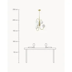 Lampara De Techo De Vidrio Avalee