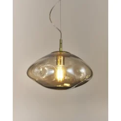 Lampara De Techo De Vidrio Amora