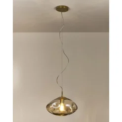 Lampara De Techo De Vidrio Amora