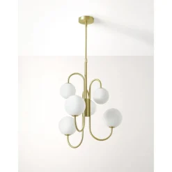 Lampara De Techo De Vidrio Avalee