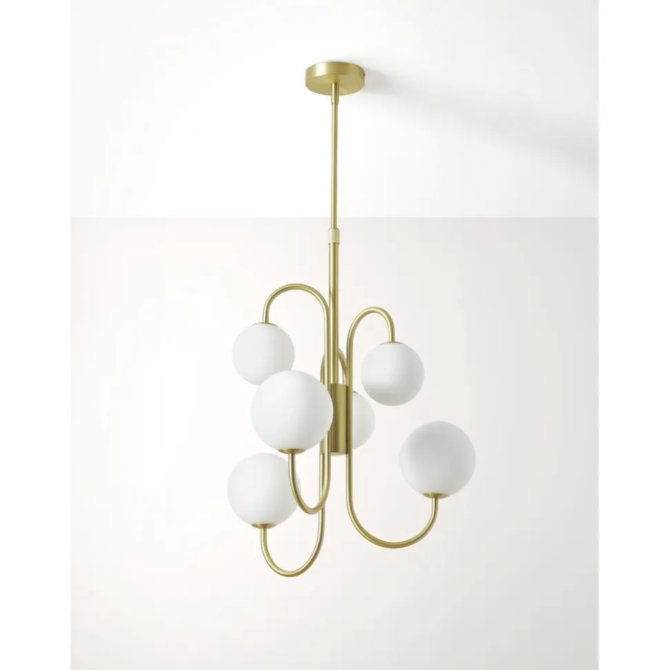 Lampara De Techo De Vidrio Avalee