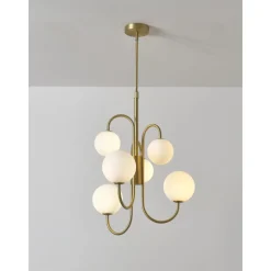 Lampara De Techo De Vidrio Avalee