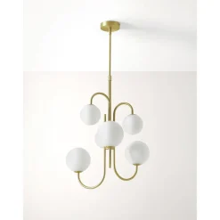 Lampara De Techo De Vidrio Avalee