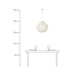 Lampara De Techo En Tejido Malla Beau