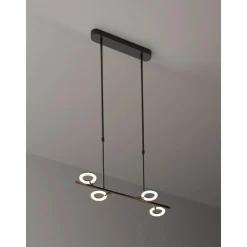 Lampara De Techo Grande Led Odeon