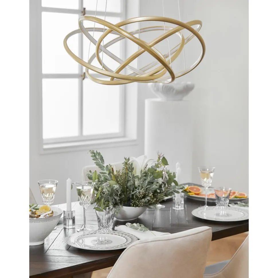 Lampara De Techo Grande Led Saturn