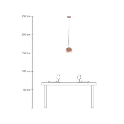 Lampara De Techo Pequena Ball