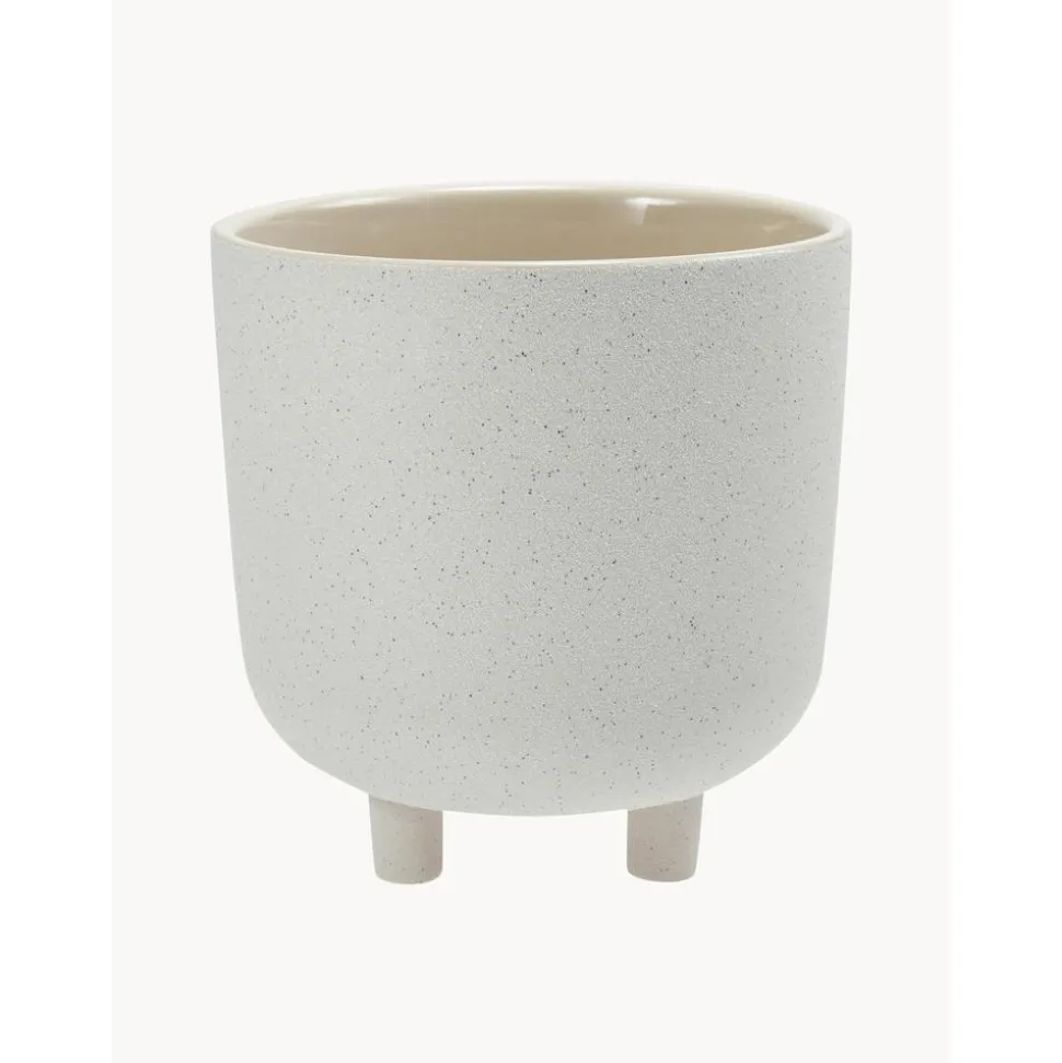 Macetero De Ceramica Ivory