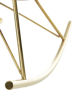 Mecedora De Terciopelo Wing
