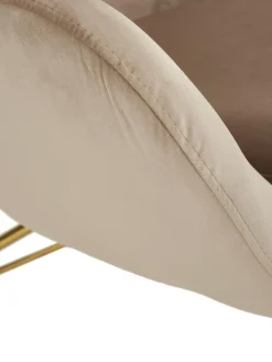 Mecedora De Terciopelo Wing