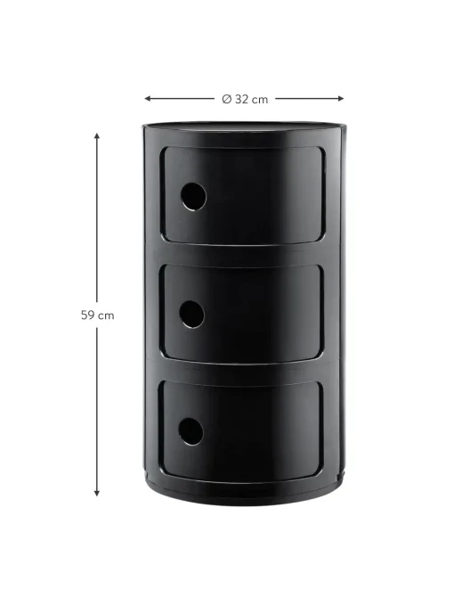 Mesa Auxiliar De Diseno Componibili, 3 Modulos