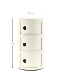 Mesa Auxiliar De Diseno Componibili, 3 Modulos