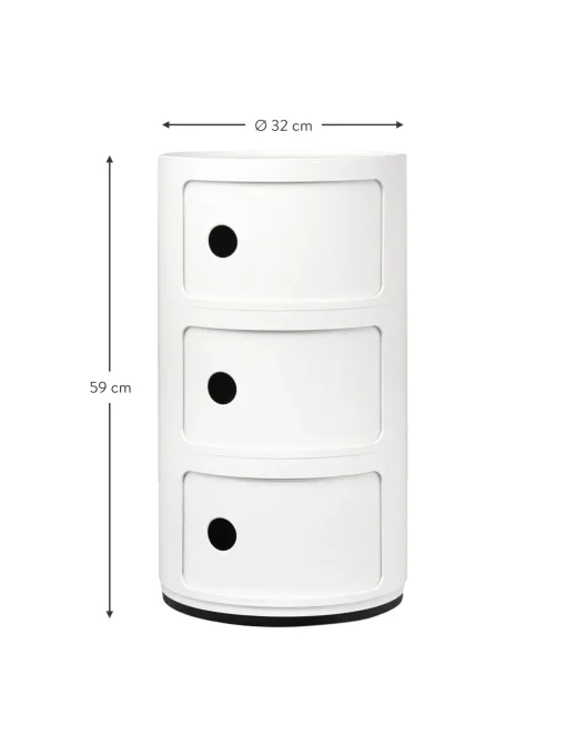 Mesa Auxiliar De Diseno Componibili, 3 Modulos