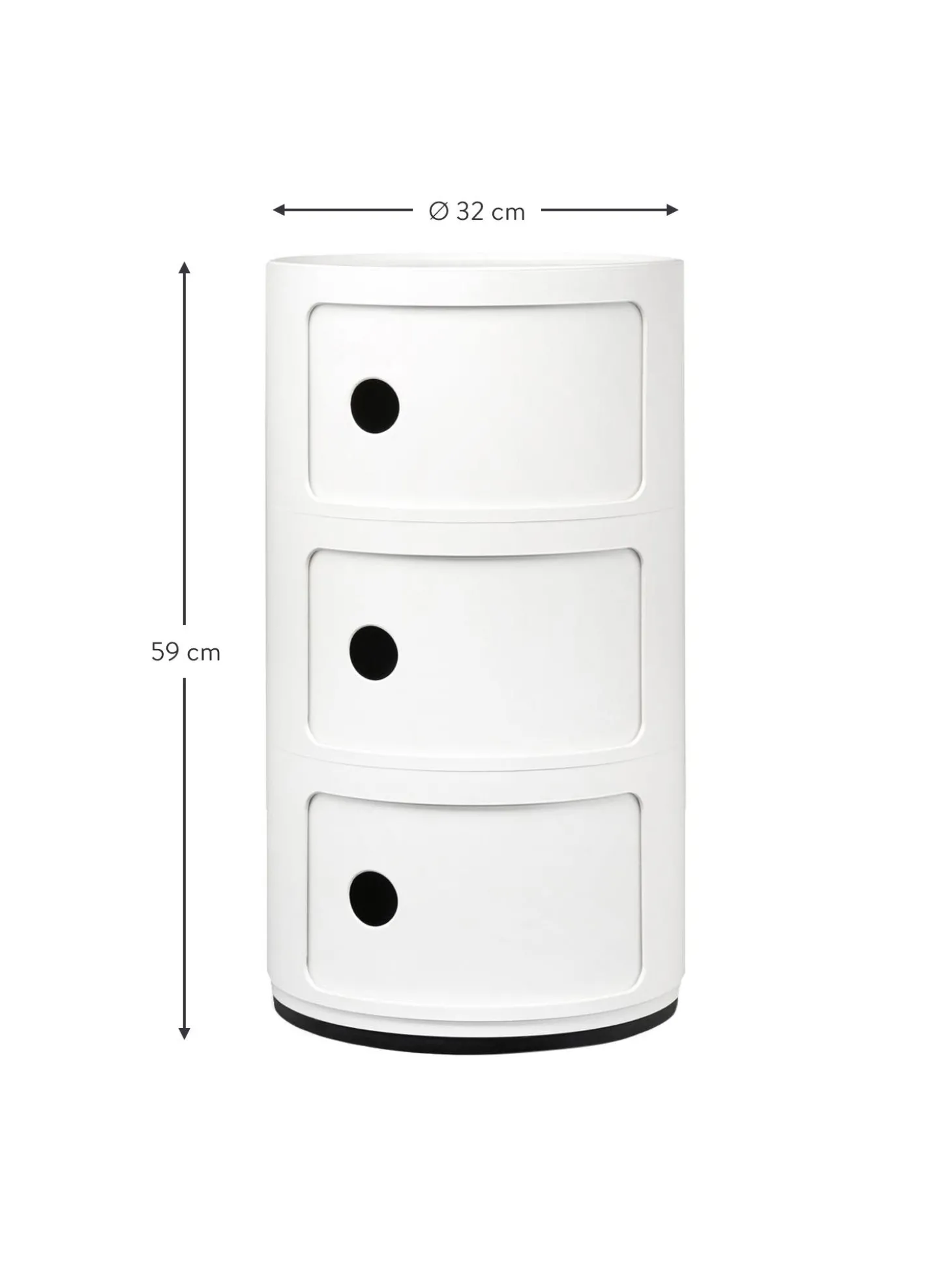 Mesa Auxiliar De Diseno Componibili, 3 Modulos