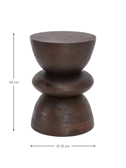 Mesa Auxiliar De Madera Benno