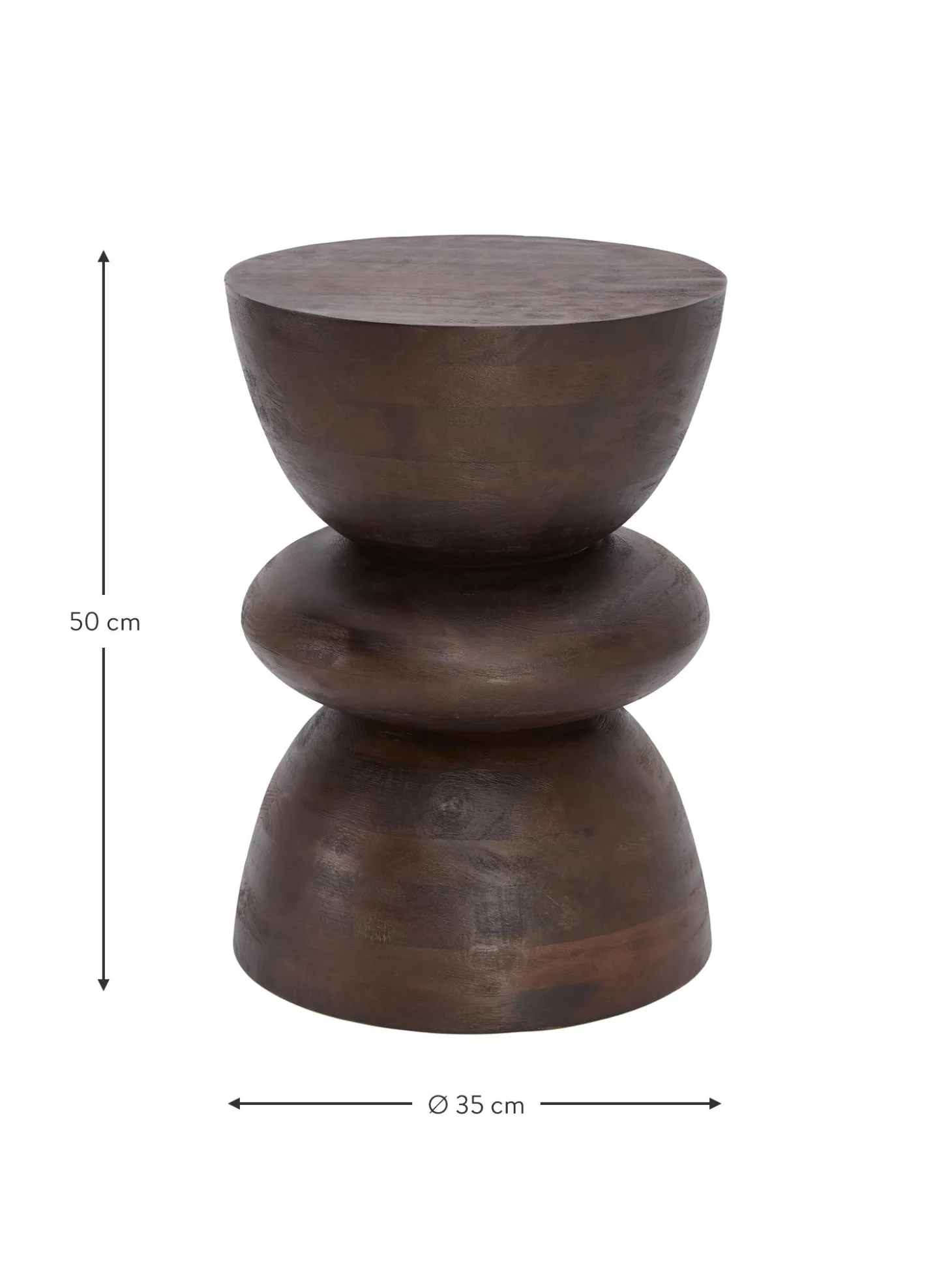 Mesa Auxiliar De Madera Benno