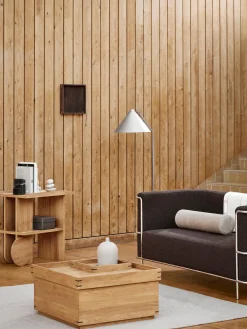 Mesa Auxiliar De Madera De Roble Axis