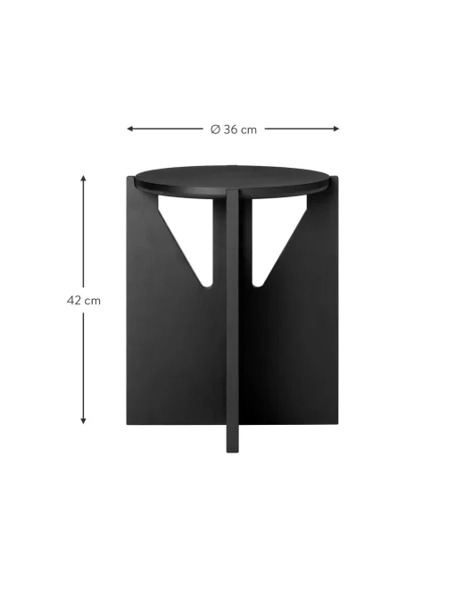 Mesa Auxiliar De Madera De Roble Future