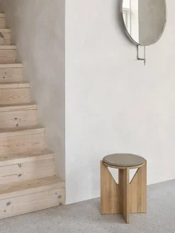 Mesa Auxiliar De Madera De Roble Future