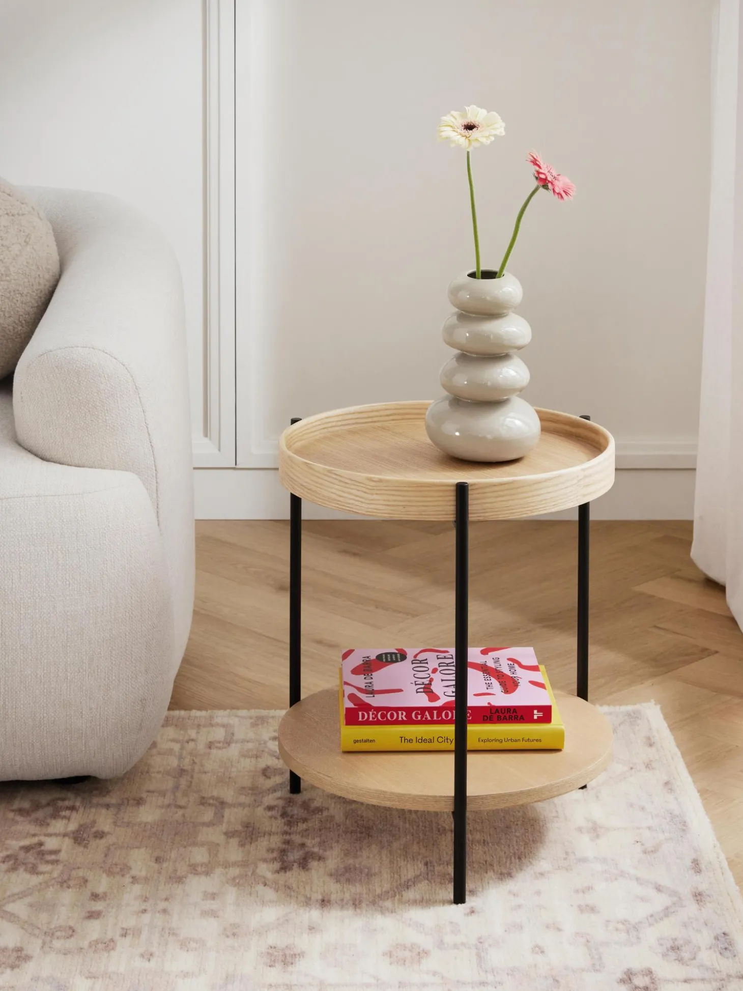 Mesa Auxiliar De Madera Renee