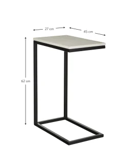 Mesa Auxiliar De Marmol Celow