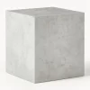 Mesa Auxiliar En Look Marmol Lesley