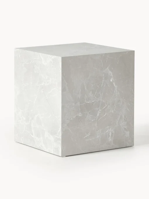 Mesa Auxiliar En Look Travertino Lesley