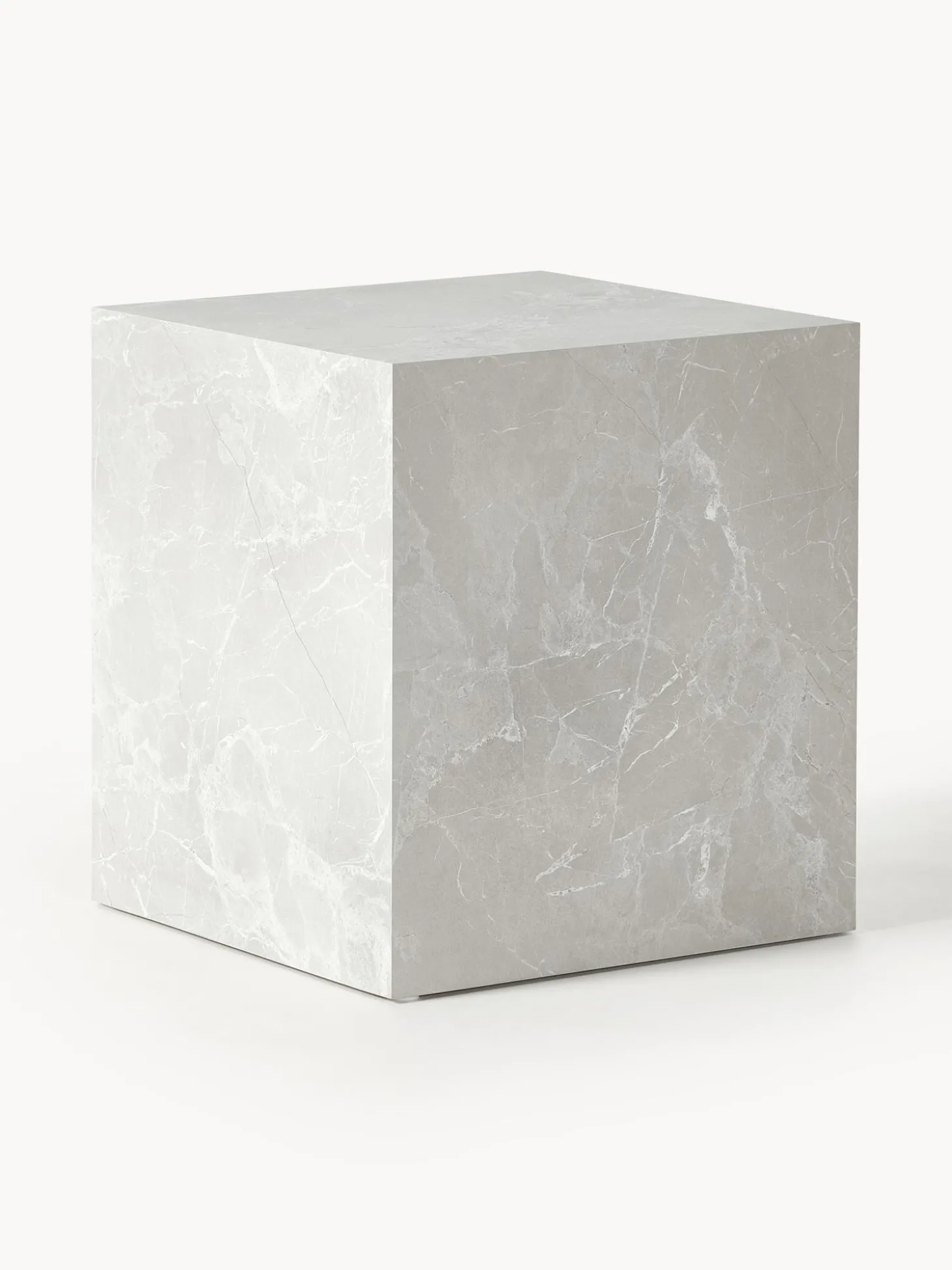 Mesa Auxiliar En Look Travertino Lesley