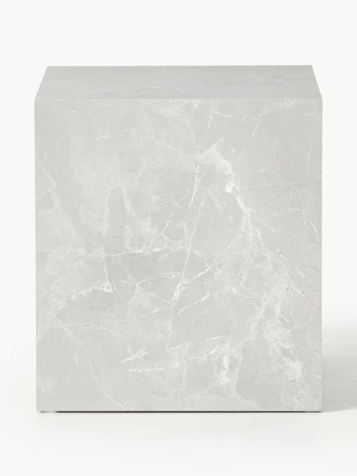 Mesa Auxiliar En Look Travertino Lesley