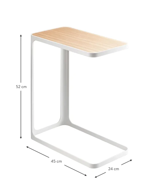 Mesa Auxiliar Frame, Tablero De Madera
