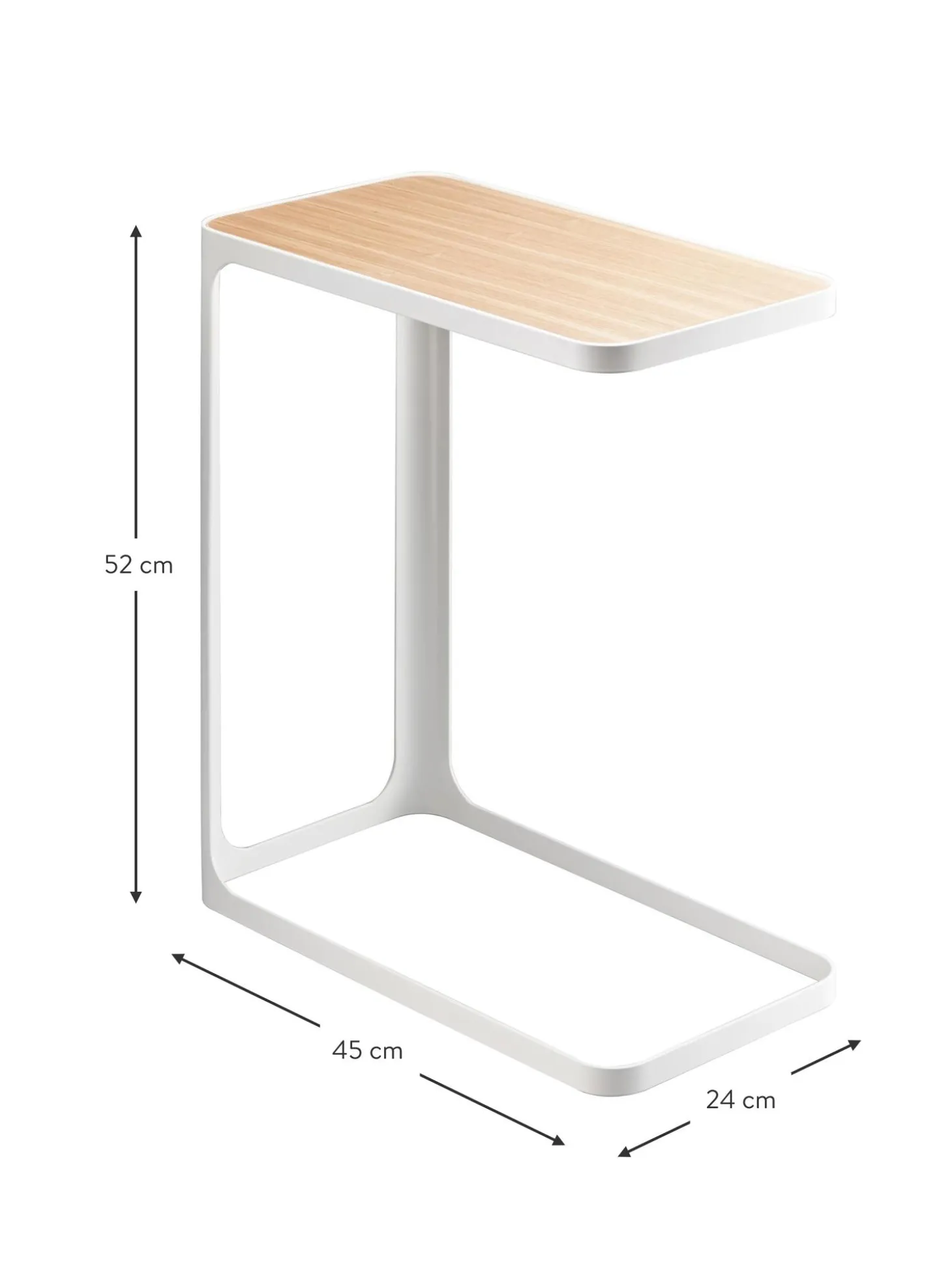 Mesa Auxiliar Frame, Tablero De Madera