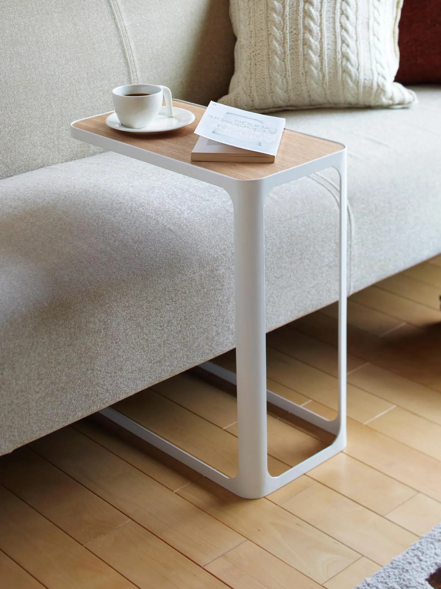 Mesa Auxiliar Frame, Tablero De Madera
