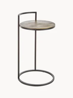 Mesa Auxiliar Redonda De Metal Circle