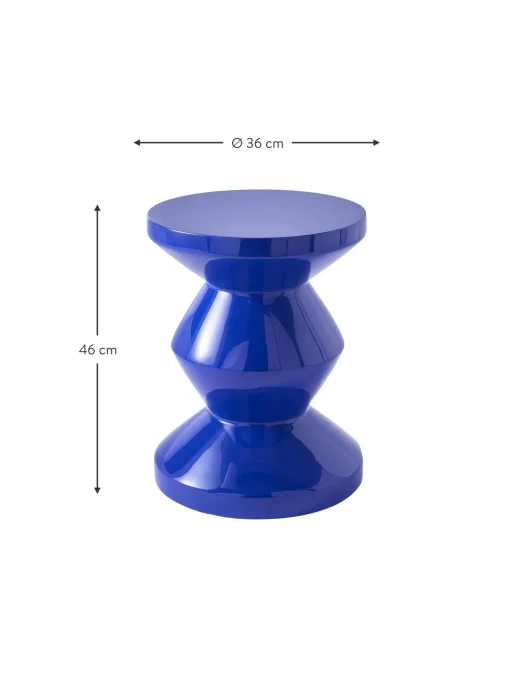 Mesa Auxiliar Redonda Zig Zag