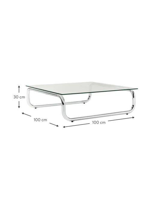Mesa De Centro Antigua, Tablero De Vidrio