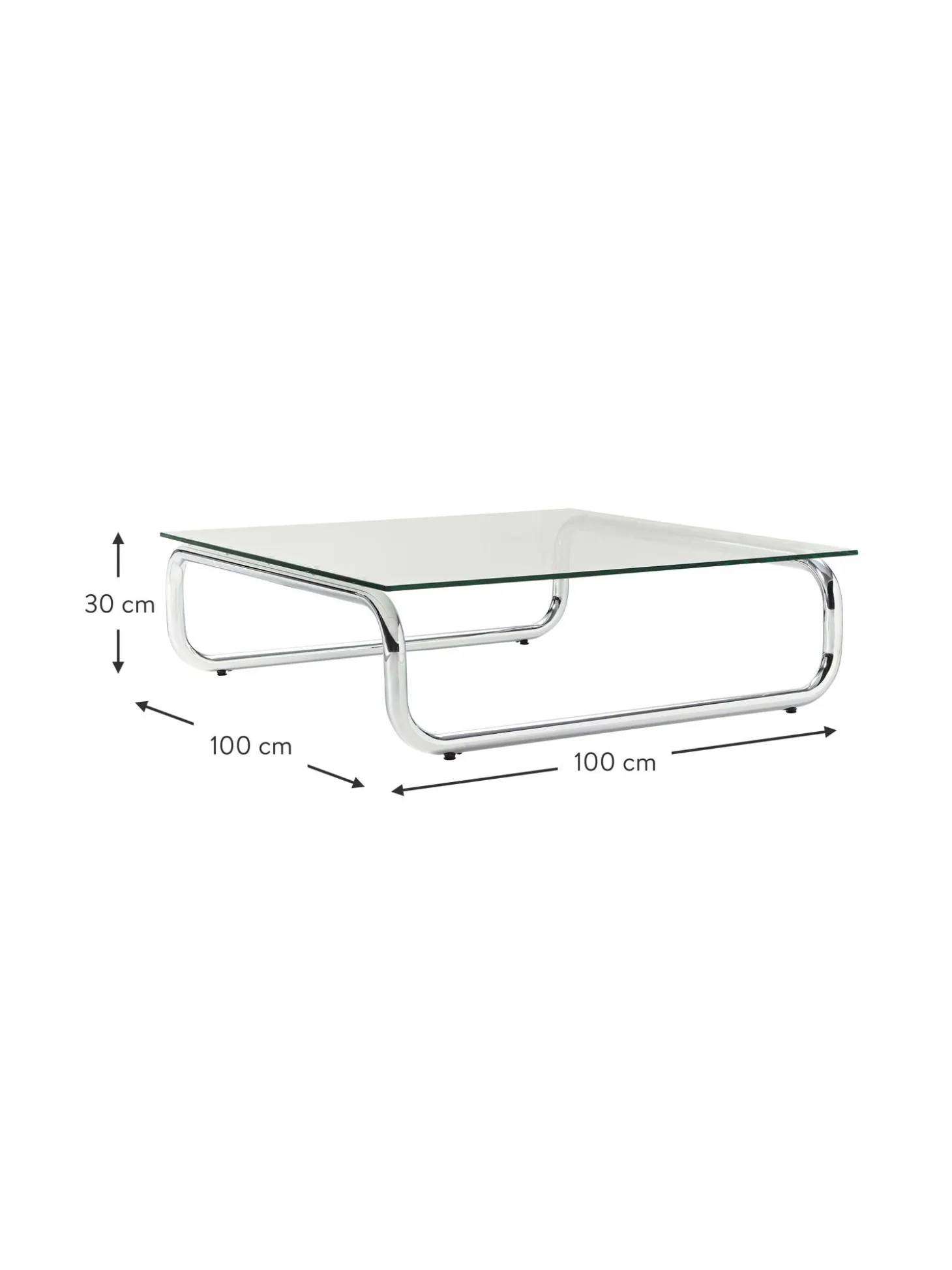 Mesa De Centro Antigua, Tablero De Vidrio