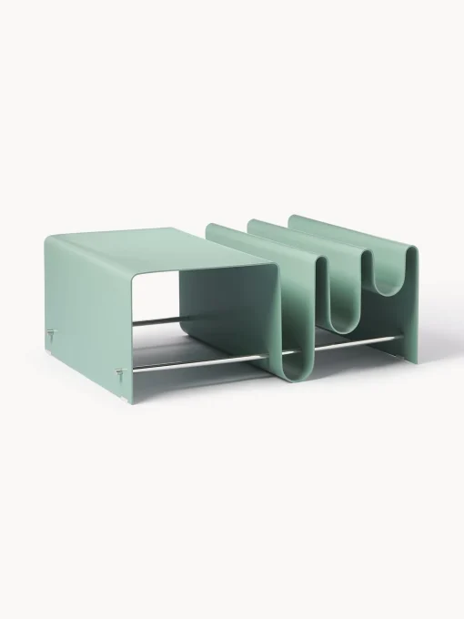 Mesa De Centro Con Revistero De Metal Julia