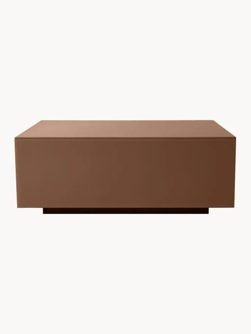 Mesa De Centro De Vidrio Espejada Block