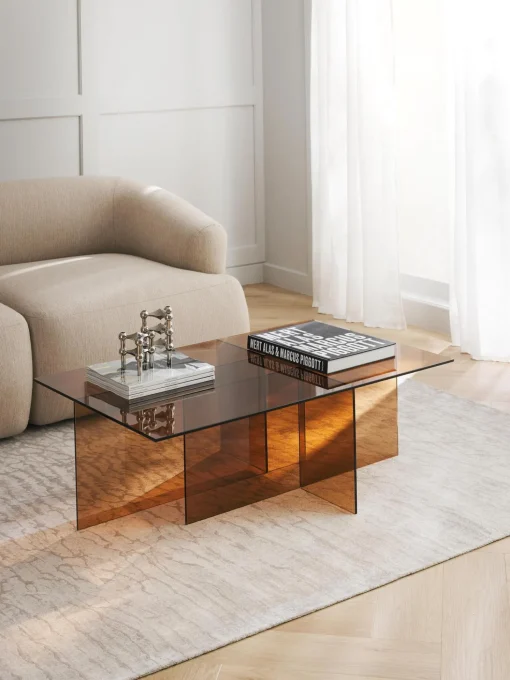 Mesa De Centro De Vidrio Anouk