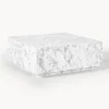Mesa De Centro En Look Marmol Lesley