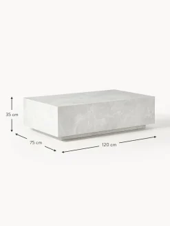 Mesa De Centro En Look Travertino Lesley