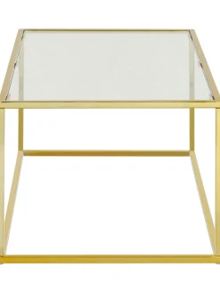 Mesa De Centro Maya, Tablero De Vidrio